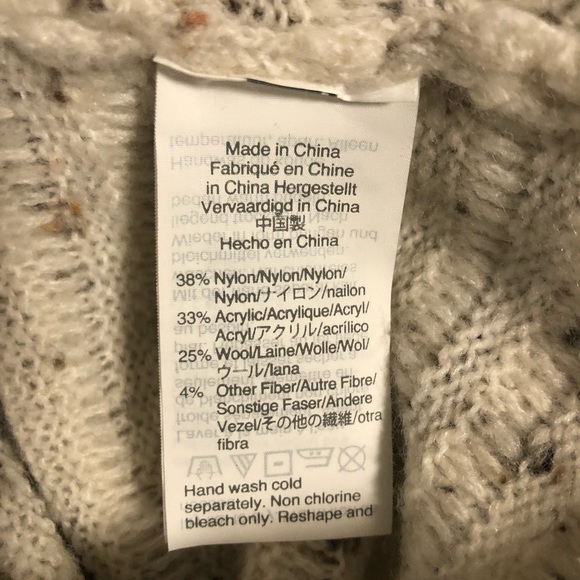 Madewell Belmont Donegal Mock Neck Sweater - Picture 7 of 7